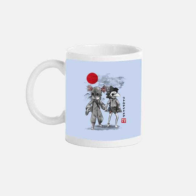Low And Alone Sumi-e-None-Mug-Drinkware-DrMonekers