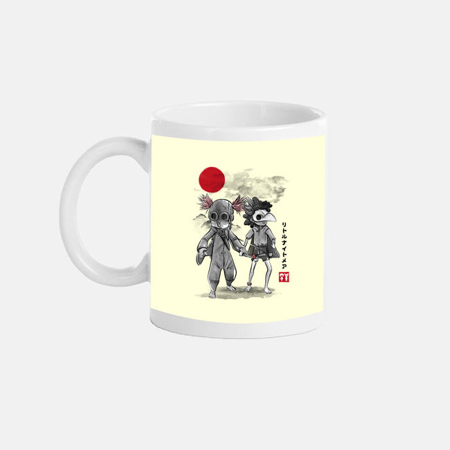 Low And Alone Sumi-e-None-Mug-Drinkware-DrMonekers