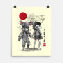 Low And Alone Sumi-e-None-Matte-Poster-DrMonekers