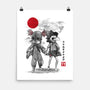 Low And Alone Sumi-e-None-Matte-Poster-DrMonekers