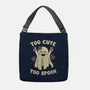 Too Cute Too Spook-None-Adjustable Tote-Bag-brunopires