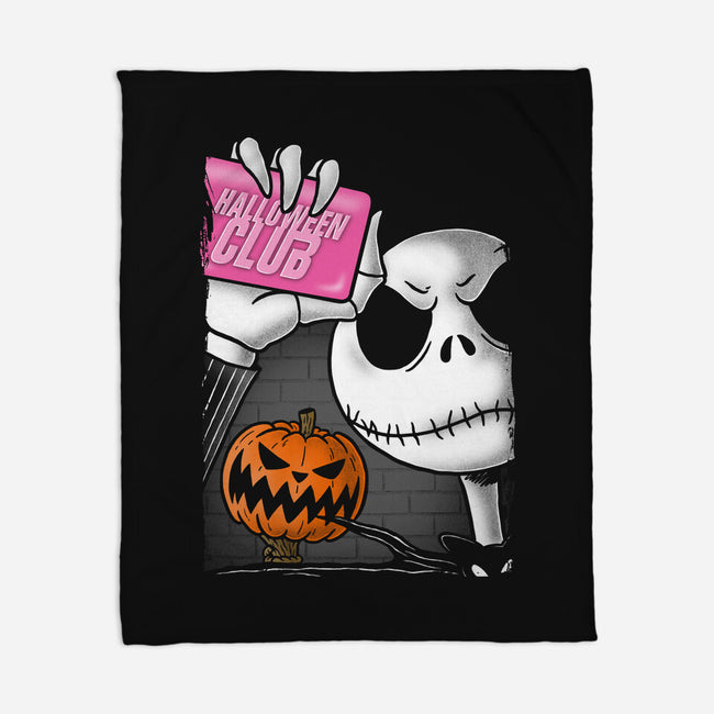 This Is Halloween Club-None-Fleece-Blanket-Barbadifuoco