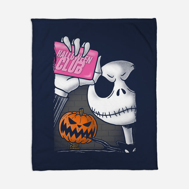 This Is Halloween Club-None-Fleece-Blanket-Barbadifuoco