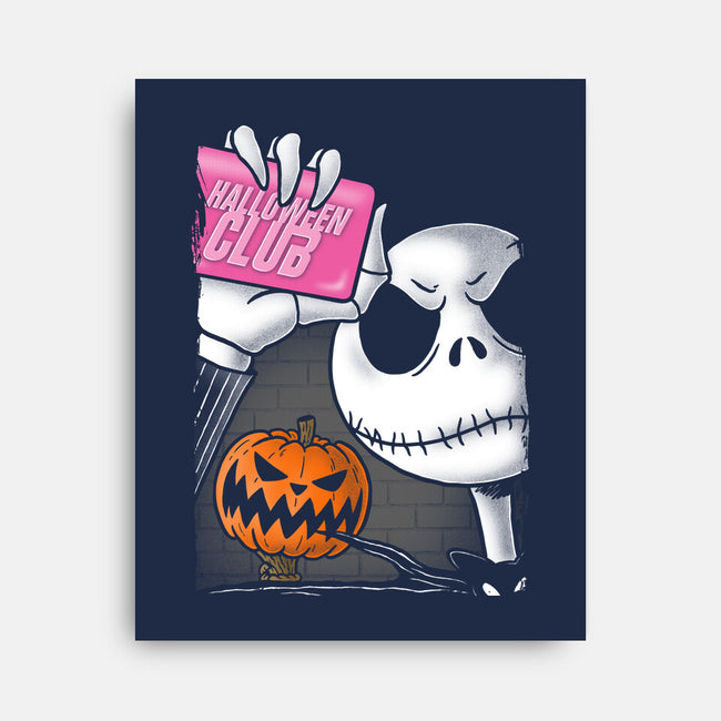 This Is Halloween Club-None-Stretched-Canvas-Barbadifuoco