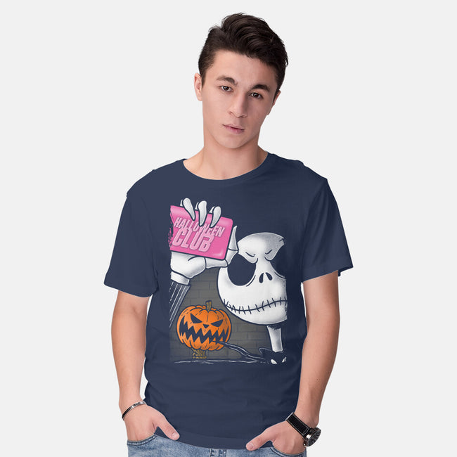 This Is Halloween Club-Mens-Basic-Tee-Barbadifuoco