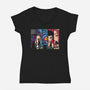 Born To Slay-Womens-V-Neck-Tee-turborat14