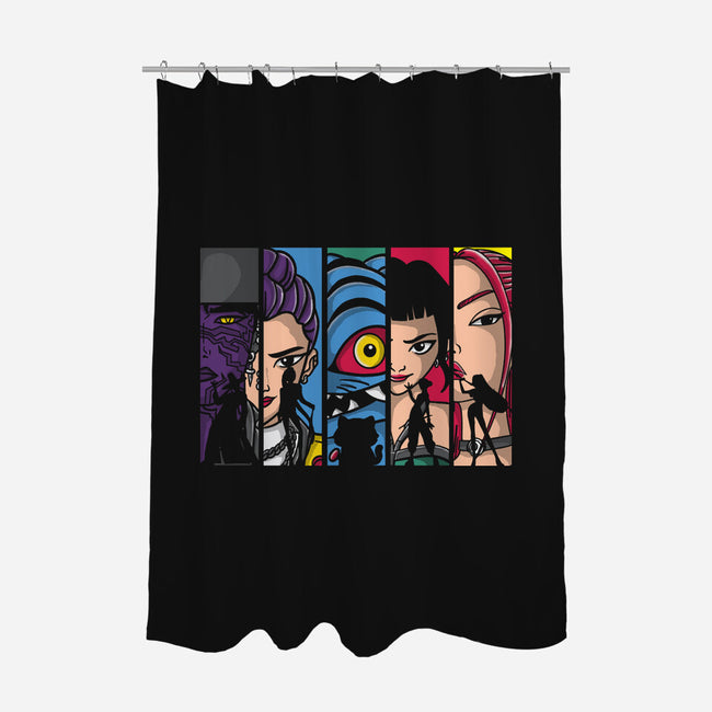 Born To Slay-None-Polyester-Shower Curtain-turborat14