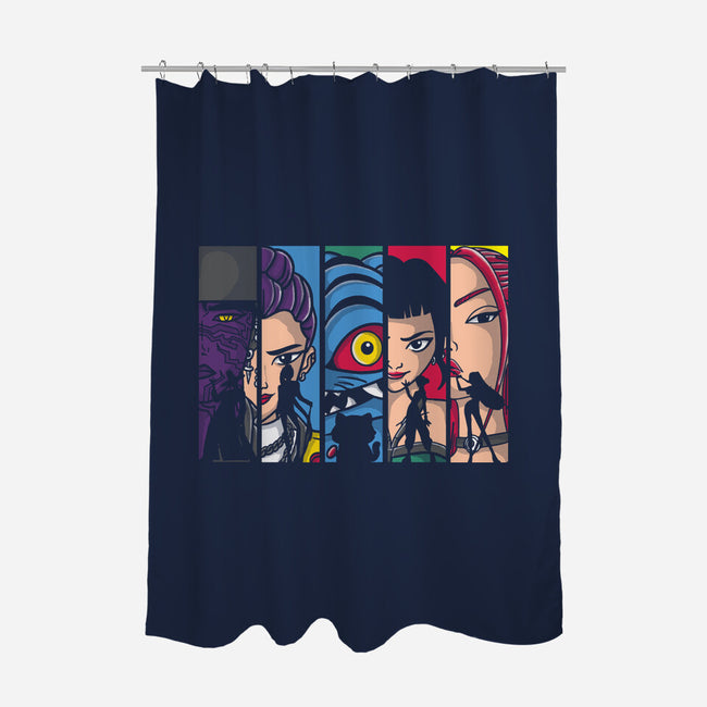 Born To Slay-None-Polyester-Shower Curtain-turborat14