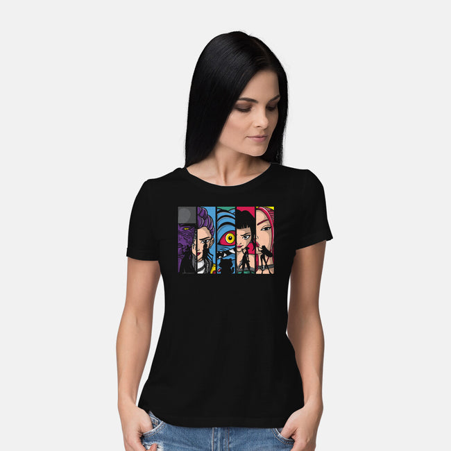 Born To Slay-Womens-Basic-Tee-turborat14