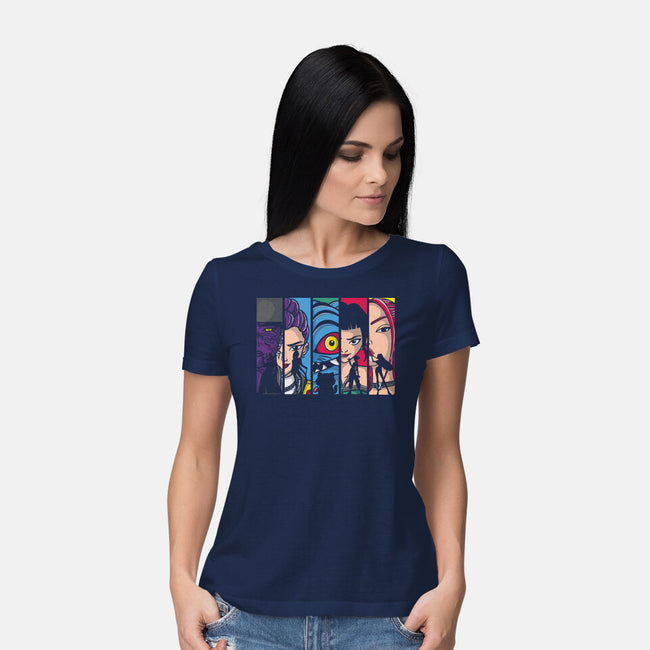 Born To Slay-Womens-Basic-Tee-turborat14