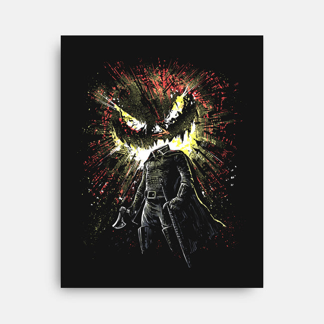 The Headless Knight Rises-None-Stretched-Canvas-zascanauta