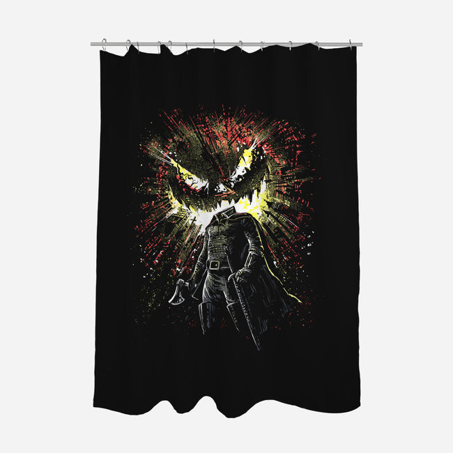 The Headless Knight Rises-None-Polyester-Shower Curtain-zascanauta