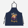 Just Keep Singing-Unisex-Kitchen-Apron-Geekydog