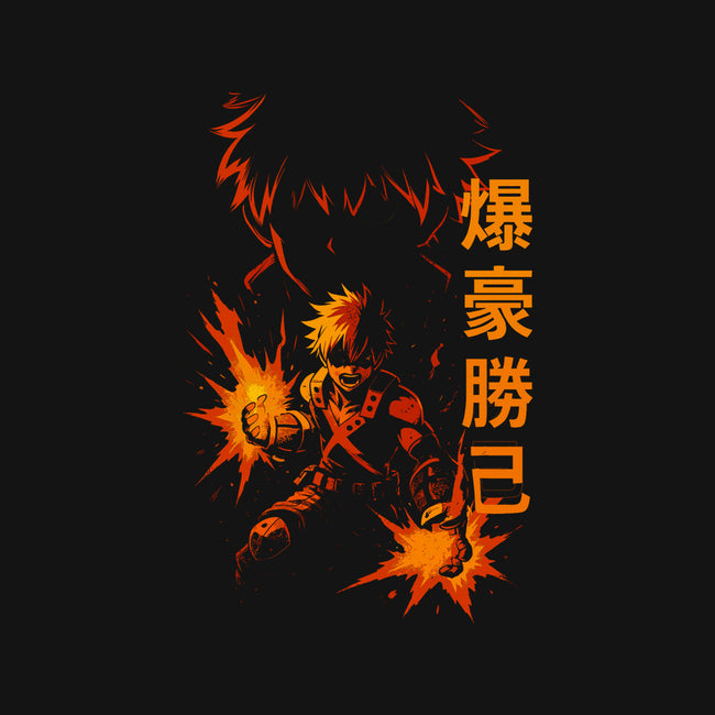 Katsuki Bakugo Shadow-Mens-Heavyweight-Tee-fanfabio