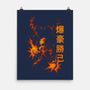 Katsuki Bakugo Shadow-None-Matte-Poster-fanfabio