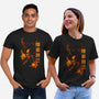 Katsuki Bakugo Shadow-Unisex-Basic-Tee-fanfabio