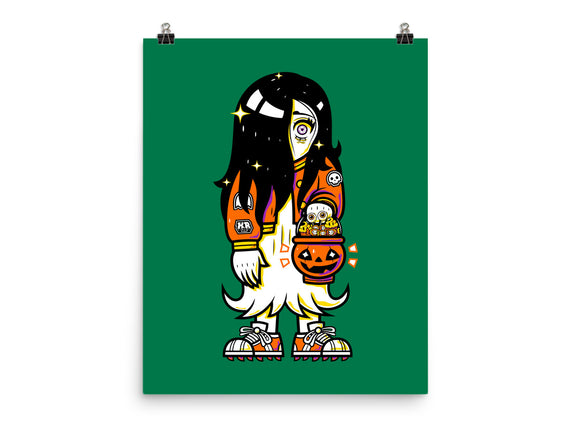 Halloween Ghost Lady