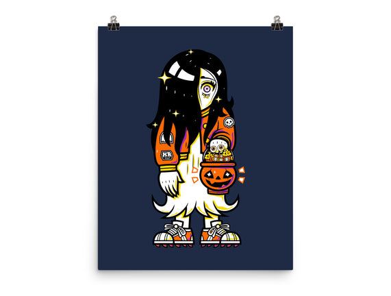 Halloween Ghost Lady