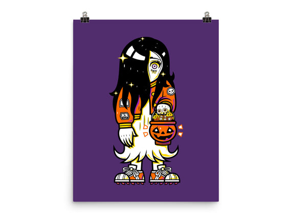 Halloween Ghost Lady