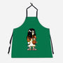Halloween Ghost Lady-Unisex-Kitchen-Apron-krisren28