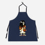 Halloween Ghost Lady-Unisex-Kitchen-Apron-krisren28