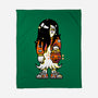 Halloween Ghost Lady-None-Fleece-Blanket-krisren28