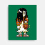 Halloween Ghost Lady-None-Stretched-Canvas-krisren28