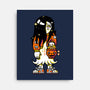 Halloween Ghost Lady-None-Stretched-Canvas-krisren28