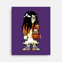 Halloween Ghost Lady-None-Stretched-Canvas-krisren28