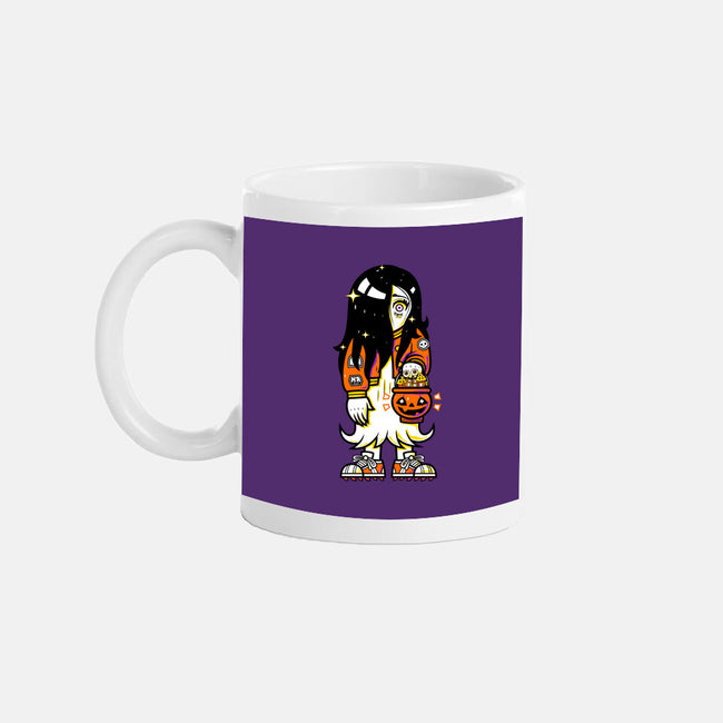 Halloween Ghost Lady-None-Mug-Drinkware-krisren28