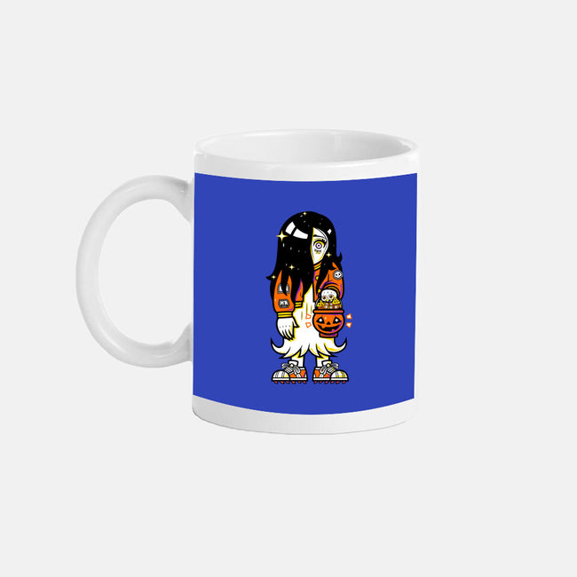 Halloween Ghost Lady-None-Mug-Drinkware-krisren28