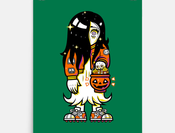 Halloween Ghost Lady