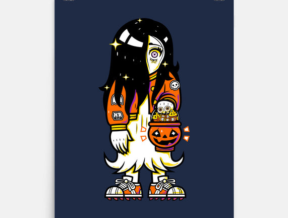 Halloween Ghost Lady
