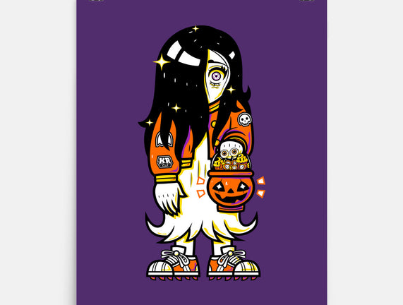Halloween Ghost Lady