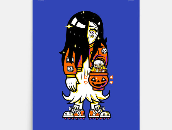 Halloween Ghost Lady