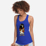 Halloween Ghost Lady-Womens-Racerback-Tank-krisren28