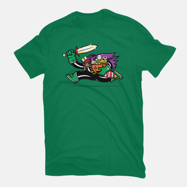 Headless Trick Or Treat-Womens-Fitted-Tee-krisren28