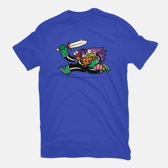Headless Trick Or Treat-Womens-Fitted-Tee-krisren28