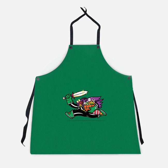 Headless Trick Or Treat-Unisex-Kitchen-Apron-krisren28