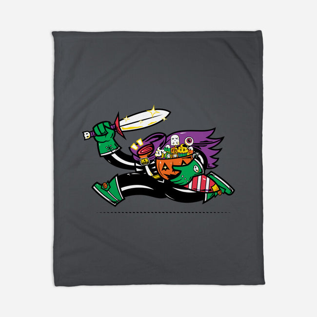 Headless Trick Or Treat-None-Fleece-Blanket-krisren28
