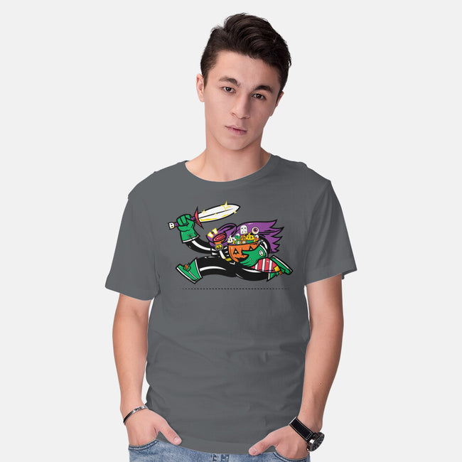 Headless Trick Or Treat-Mens-Basic-Tee-krisren28