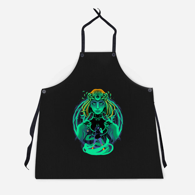 Vengeful Daughter-Unisex-Kitchen-Apron-rmatix