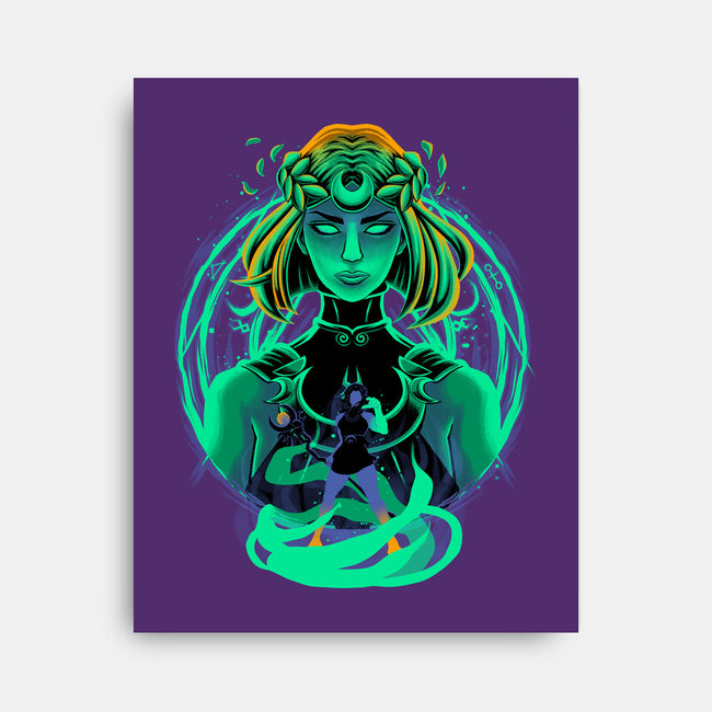 Vengeful Daughter-None-Stretched-Canvas-rmatix