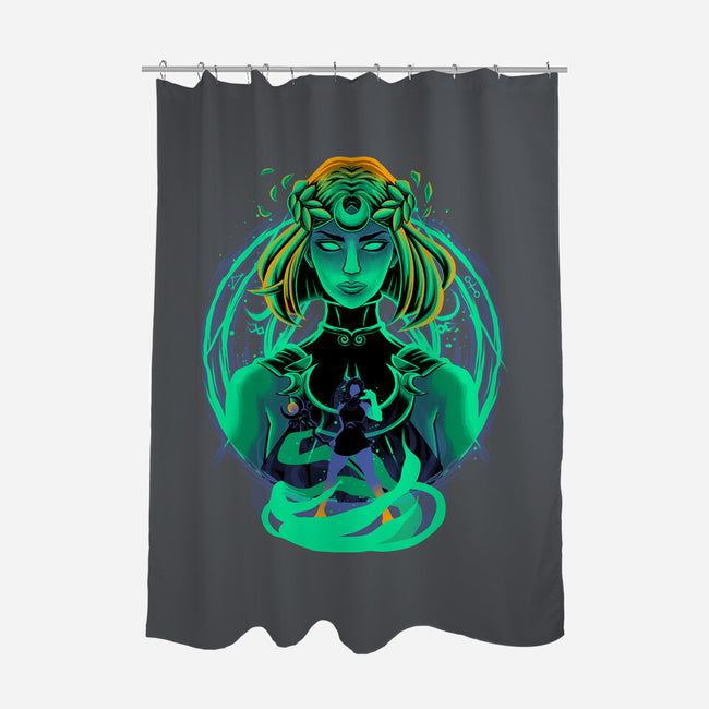 Vengeful Daughter-None-Polyester-Shower Curtain-rmatix