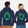 Vengeful Daughter-Unisex-Zip-Up-Sweatshirt-rmatix