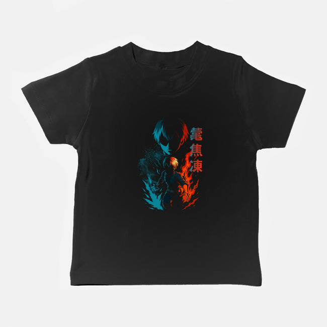 Shoto Todoroki Shadow-Baby-Basic-Tee-fanfabio