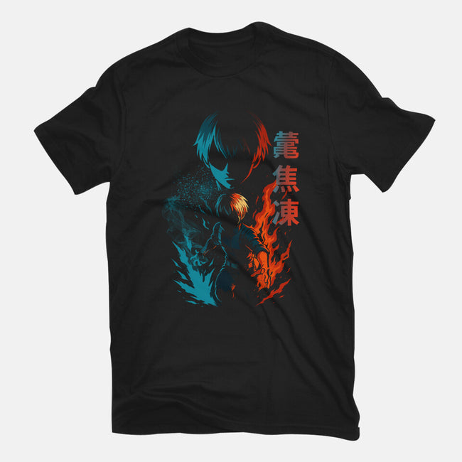 Shoto Todoroki Shadow-Mens-Heavyweight-Tee-fanfabio