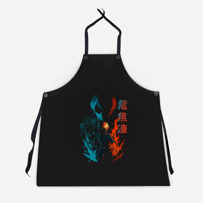 Shoto Todoroki Shadow-Unisex-Kitchen-Apron-fanfabio