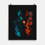 Shoto Todoroki Shadow-None-Matte-Poster-fanfabio