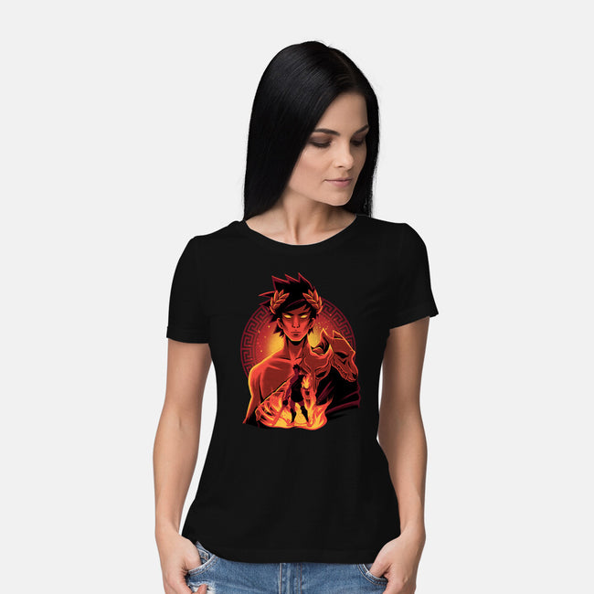 Underworld Prince-Womens-Basic-Tee-rmatix